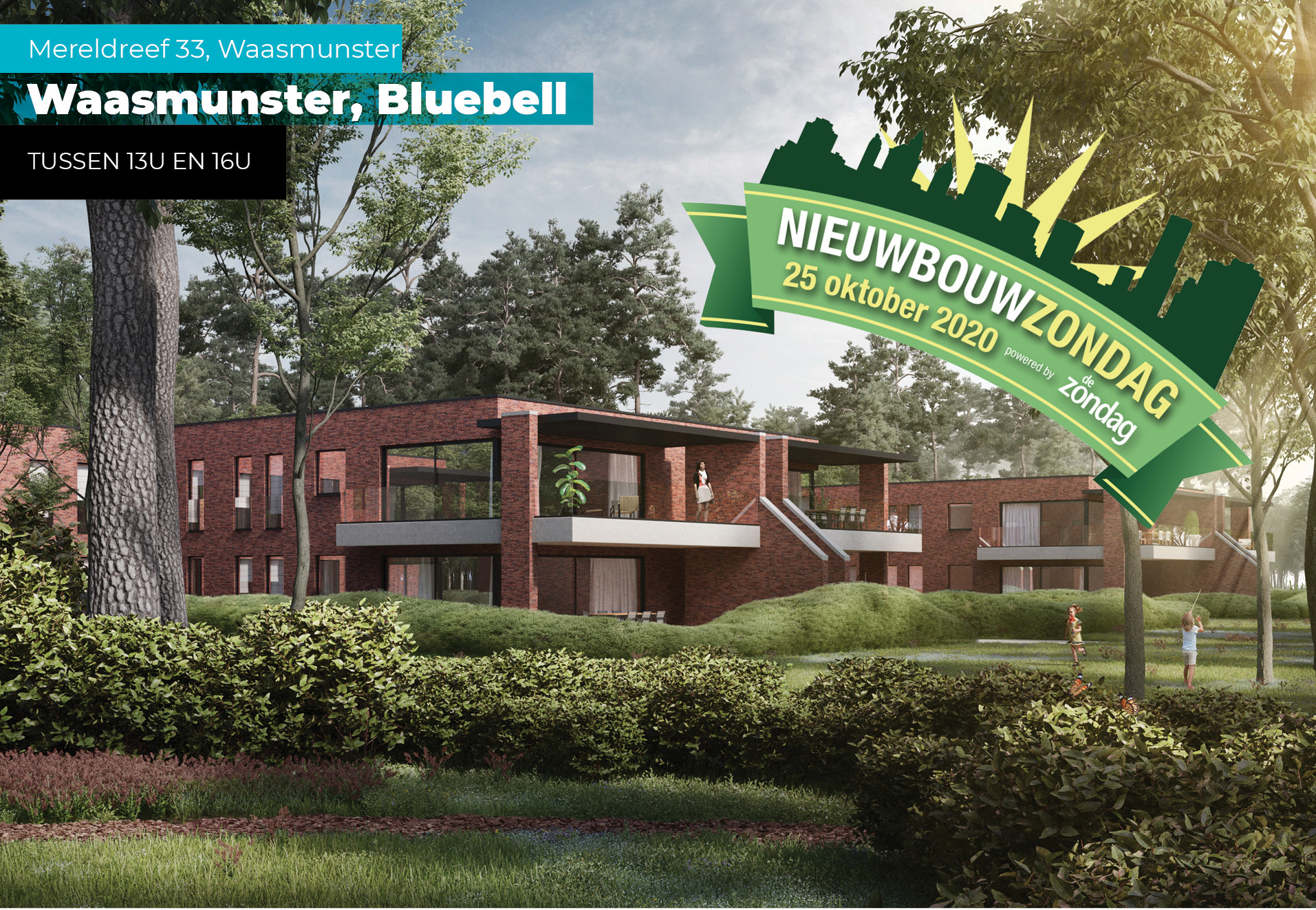 Waasmunster heide Nieuwbouwzondag