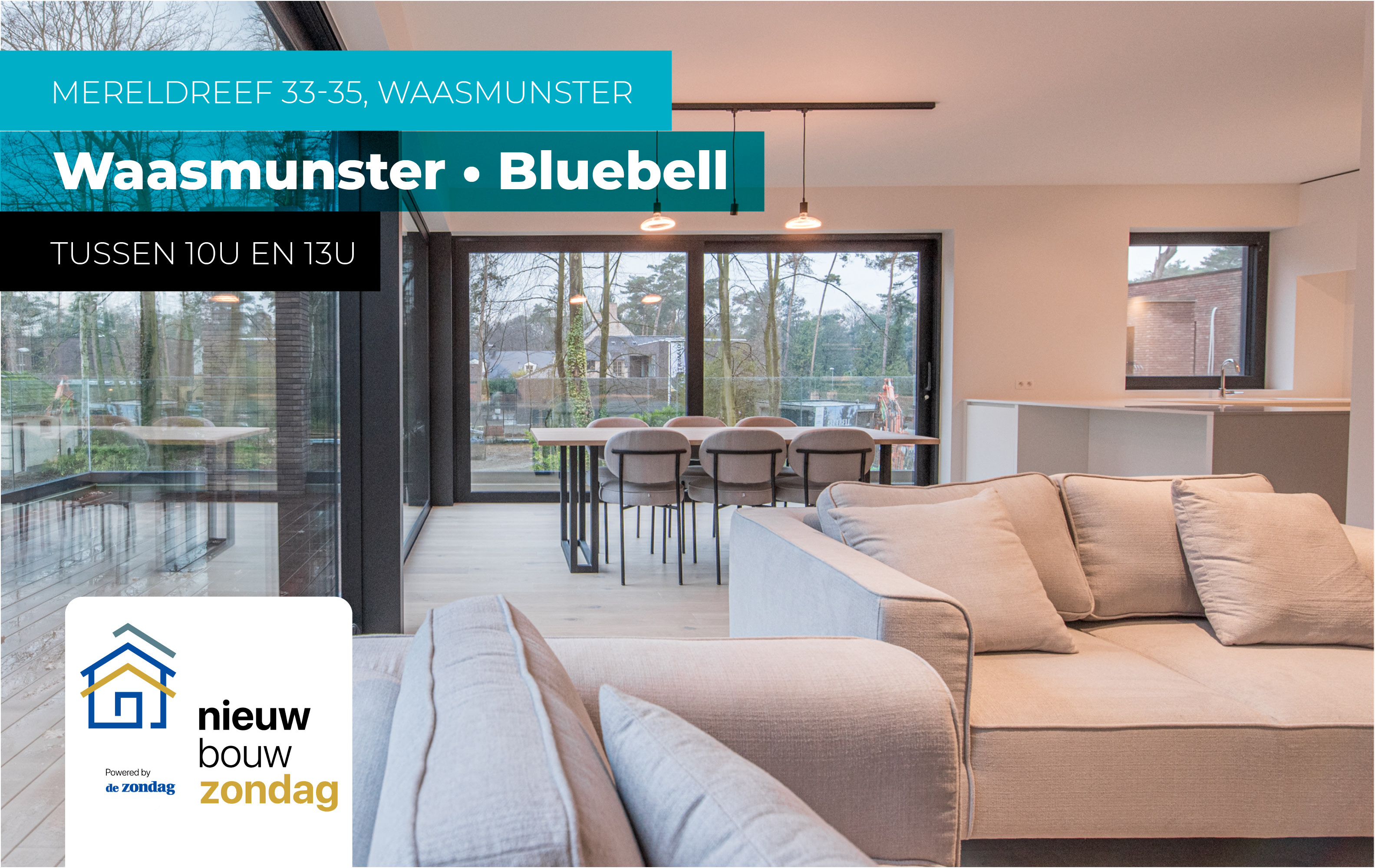 Waasmunster Bluebell luxe appartement